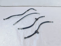 Suzuki RF600 Black Front & Rear Brake Master Cylinder to Caliper Hose Line Pipes - C3 Cycle