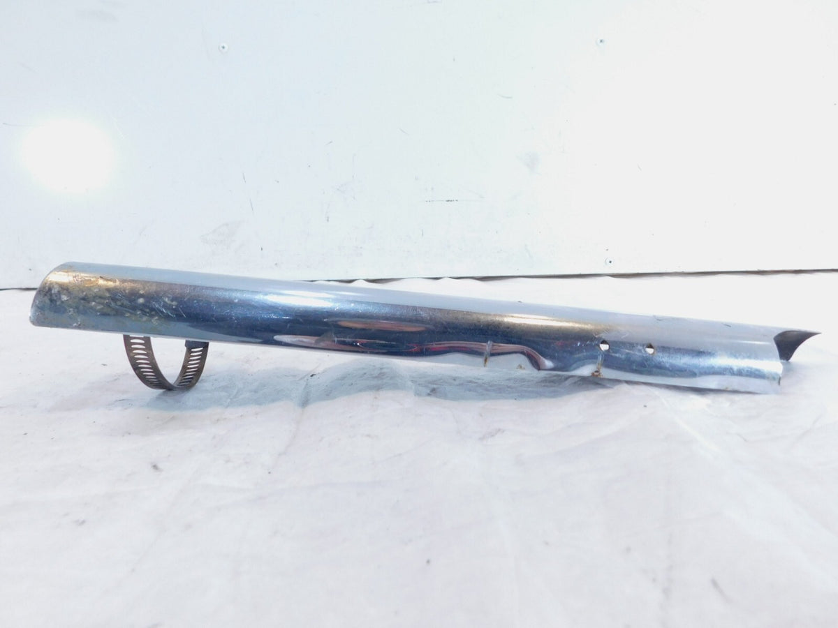 Harley Touring Electra Glide & Road King Bottom Exhaust Pipe Heat Shield Cover - C3 Cycle