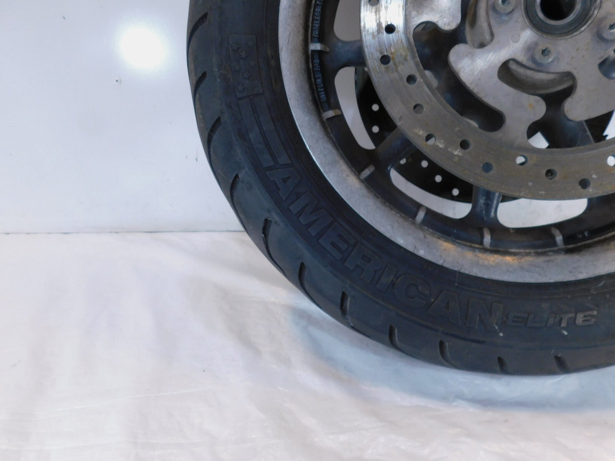 Harley Touring Road King & Electra Glide Front Mag Wheel Rim w/ Tire & Rotors - C3 Cycle