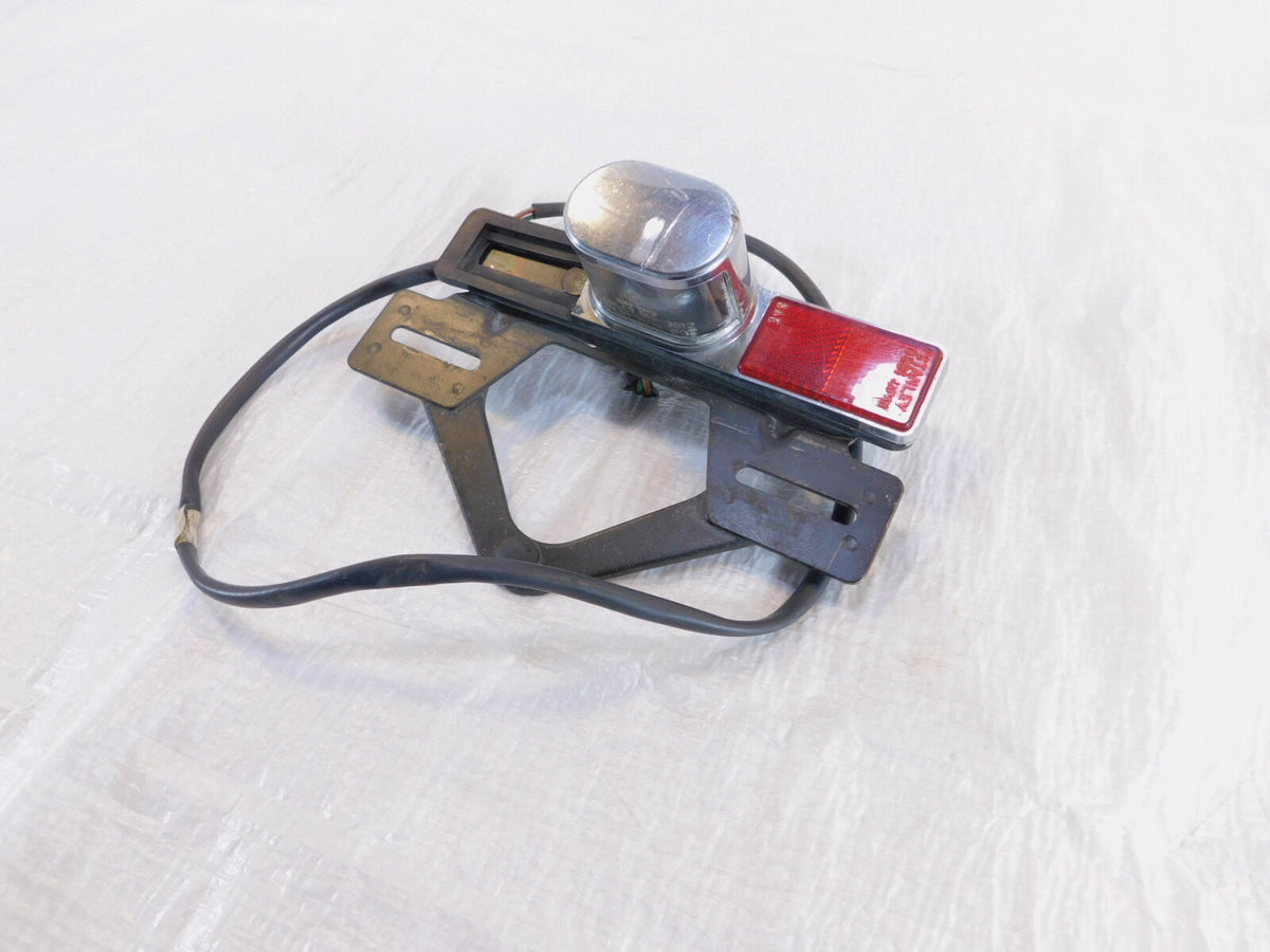 Honda VT700 VT800 Shadow 700 800 Rear Number License Plate Holder Mount w/ Light - C3 Cycle