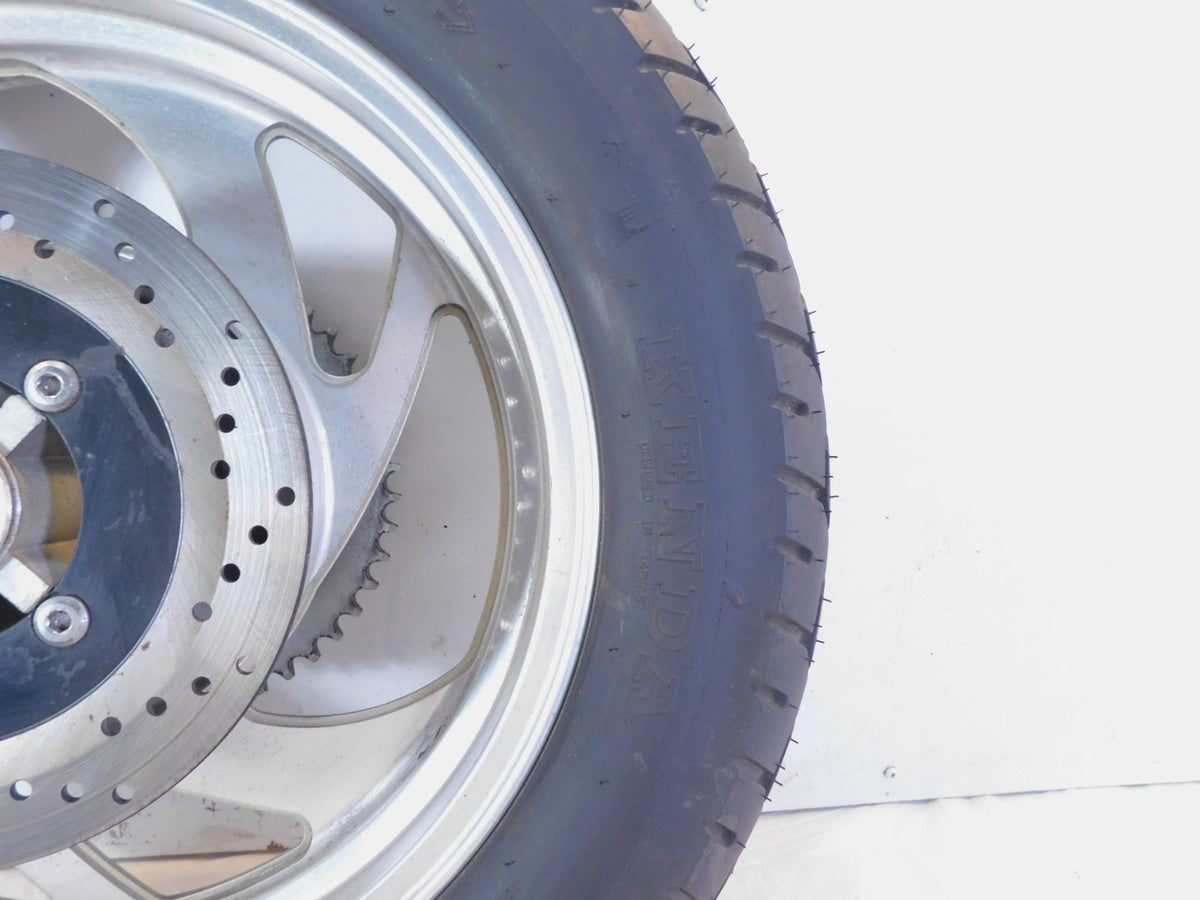Cixi Kingring Rongyao Aggressor V & Jinlun 250cc Silver Rear Wheel Rim & Tire - C3 Cycle