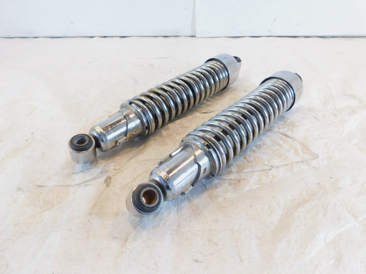 Harley Davidson Sportster 883 & 1200 Pair Chrome Rear Shock Absorbers - 13.25 in
