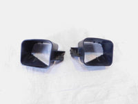 1984-1989 BMW K100RS K100 RS Black Left/Right Fairing Link End Piece Ducts - C3 Cycle