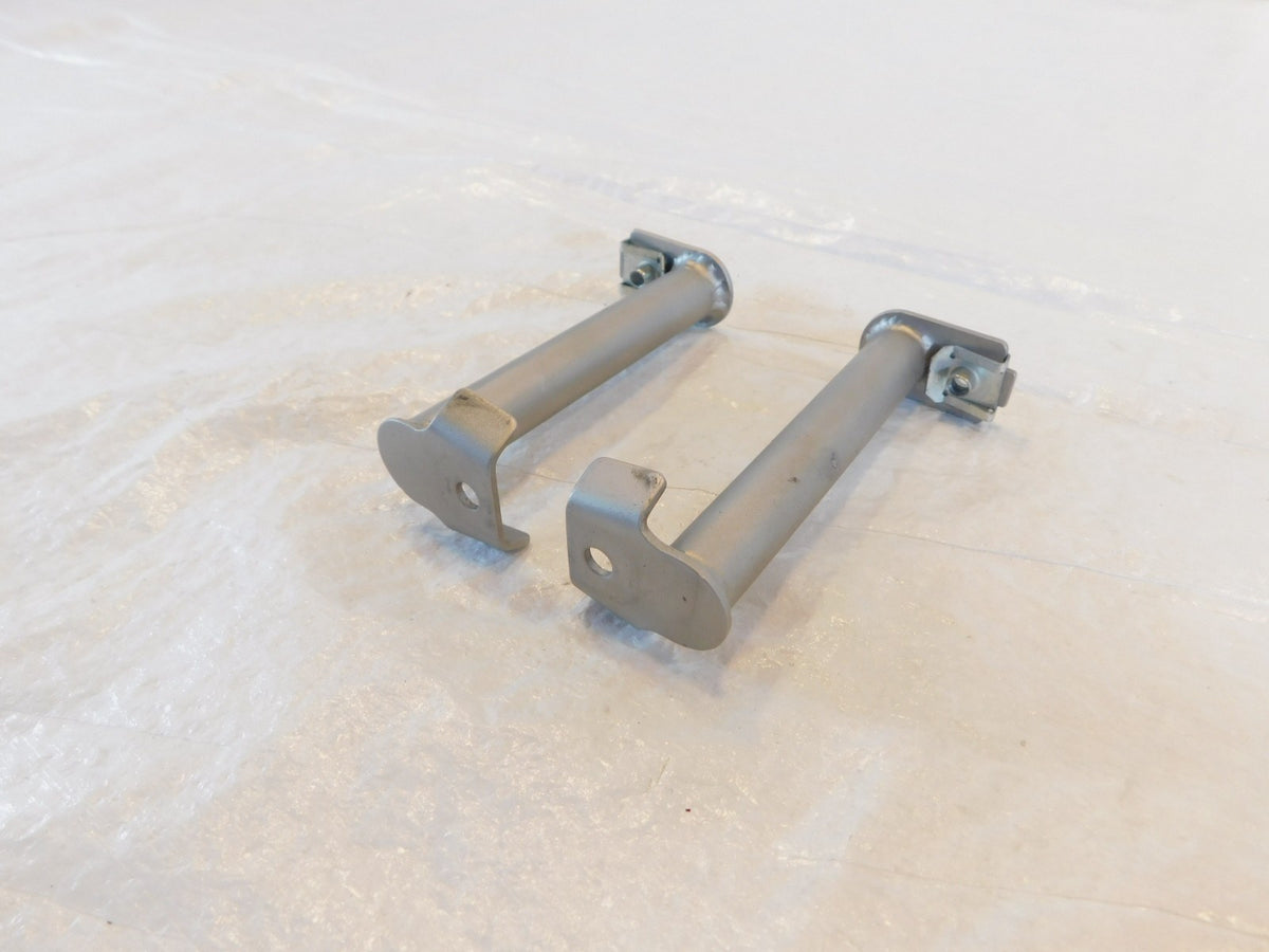Pair BMW R1250RT R1200RT K52 Silver Radio Transceiver Box Center Holder Brackets - C3 Cycle
