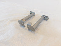 Pair BMW R1250RT R1200RT K52 Silver Radio Transceiver Box Center Holder Brackets - C3 Cycle