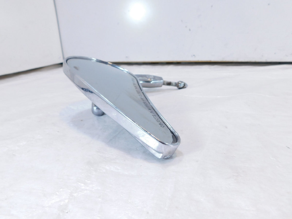 Harley FXR & Softail & Dyna & Sportster Rain Drop Left Chrome Rear View Mirror - C3 Cycle