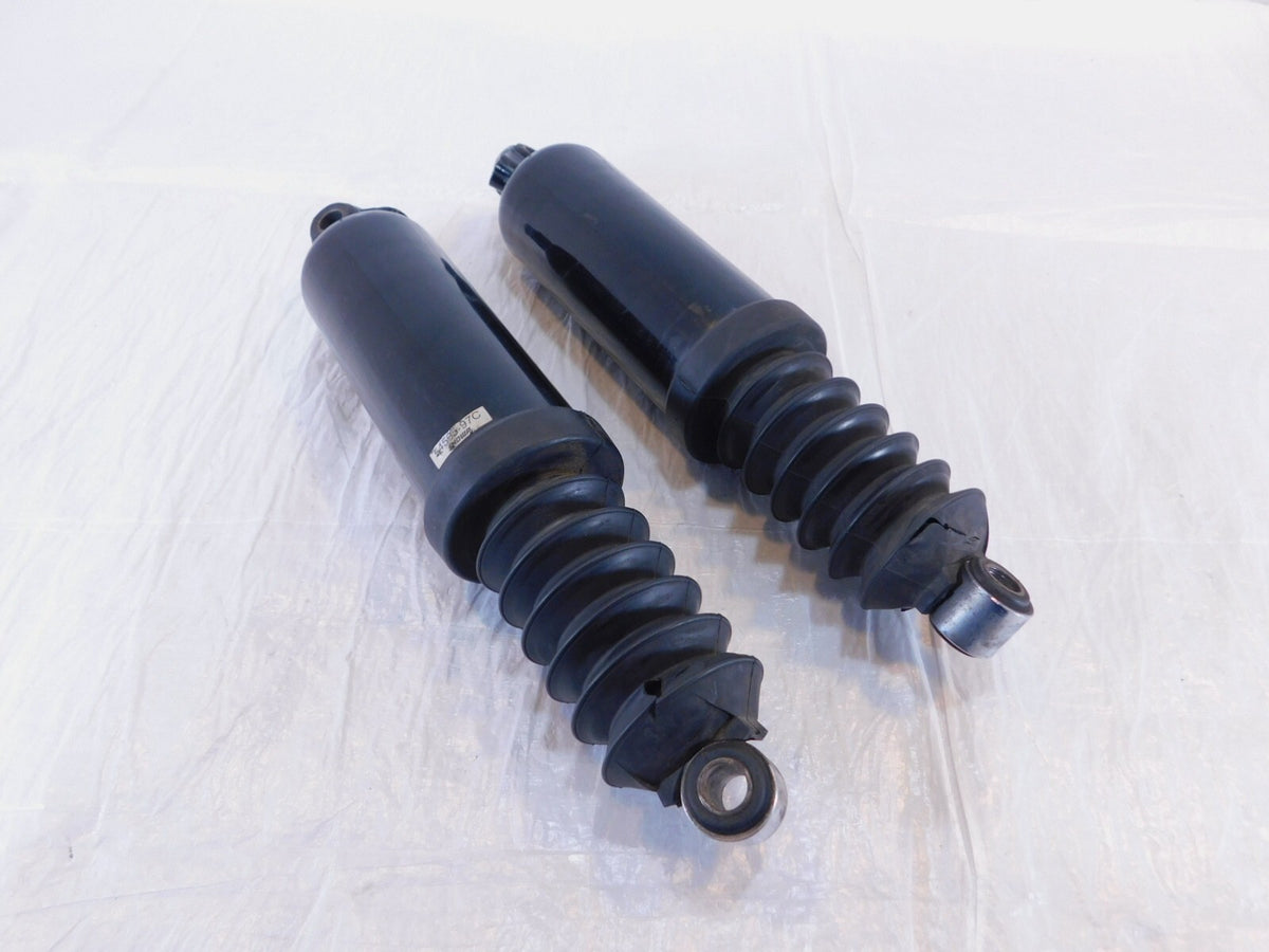 Harley Davidson Touring Road King & Electra Glide Black Rear Shock Absorbers 14" - C3 Cycle