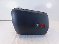 1984-1989 BMW K100RS Black Left Rear Integral Case Saddlebag Luggage Holder Box - C3 Cycle