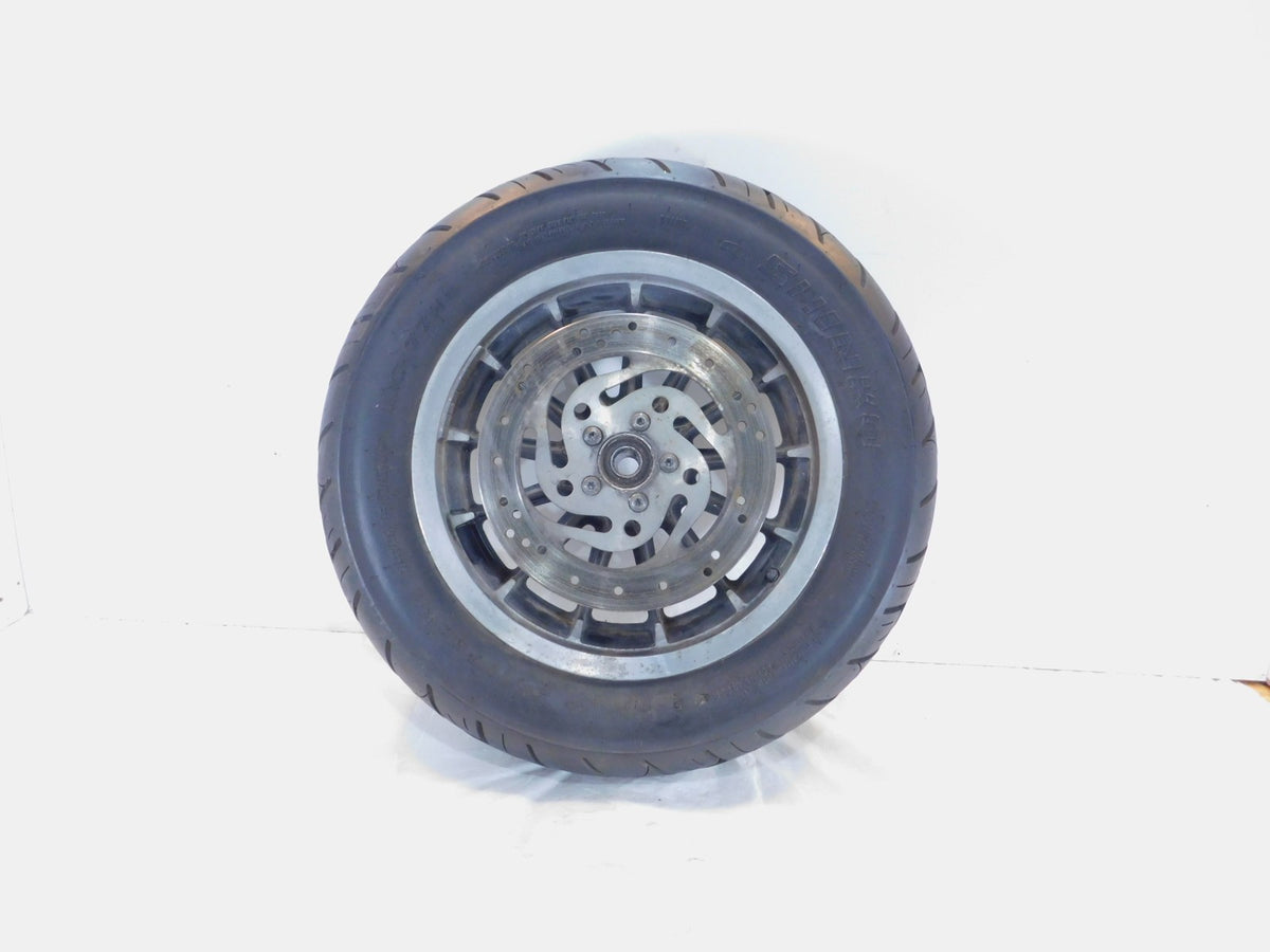 2006-2007 Harley Davidson Sportster 1200 Low Cast Rear Wheel Rim & Tire & Rotor - C3 Cycle