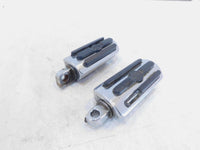Harley Touring FXR Dyna Sportster & Softail Chrome & Rubber Footpegs Footrests