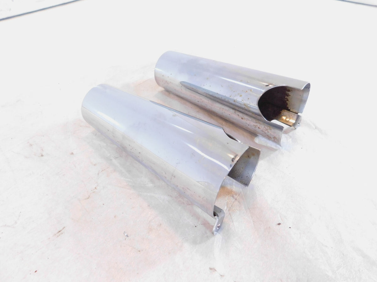 Kawasaki Vulcan 800 1500 Classic VN1500 VN800 Upper Front Fork Tube Tin Covers - C3 Cycle