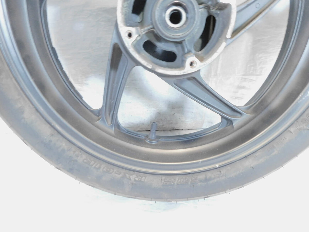 2015 15 Honda CBR300 CBR300R CB300F OEM Gray Back Rear Wheel Rim & Tire - C3 Cycle