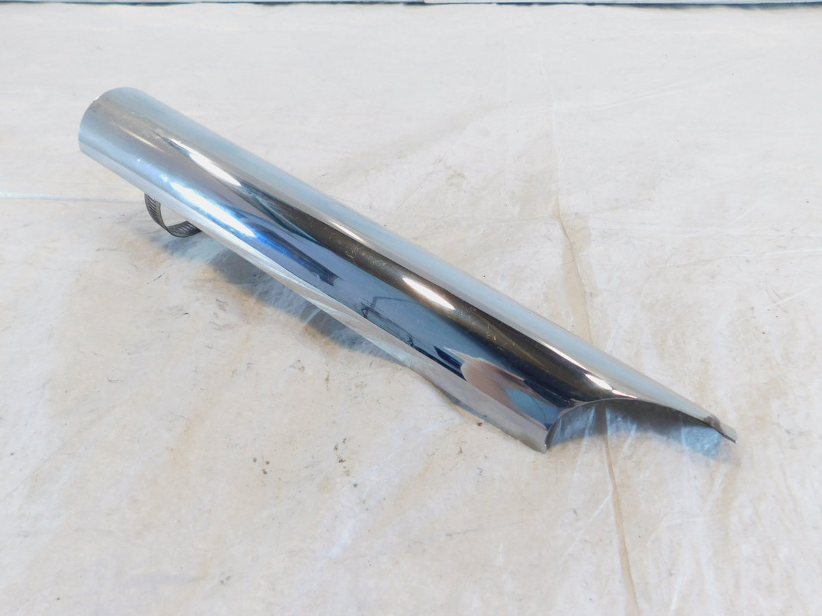Harley Touring Electra Glide & Road King Bottom Exhaust Pipe Heat Shield Cover - C3 Cycle