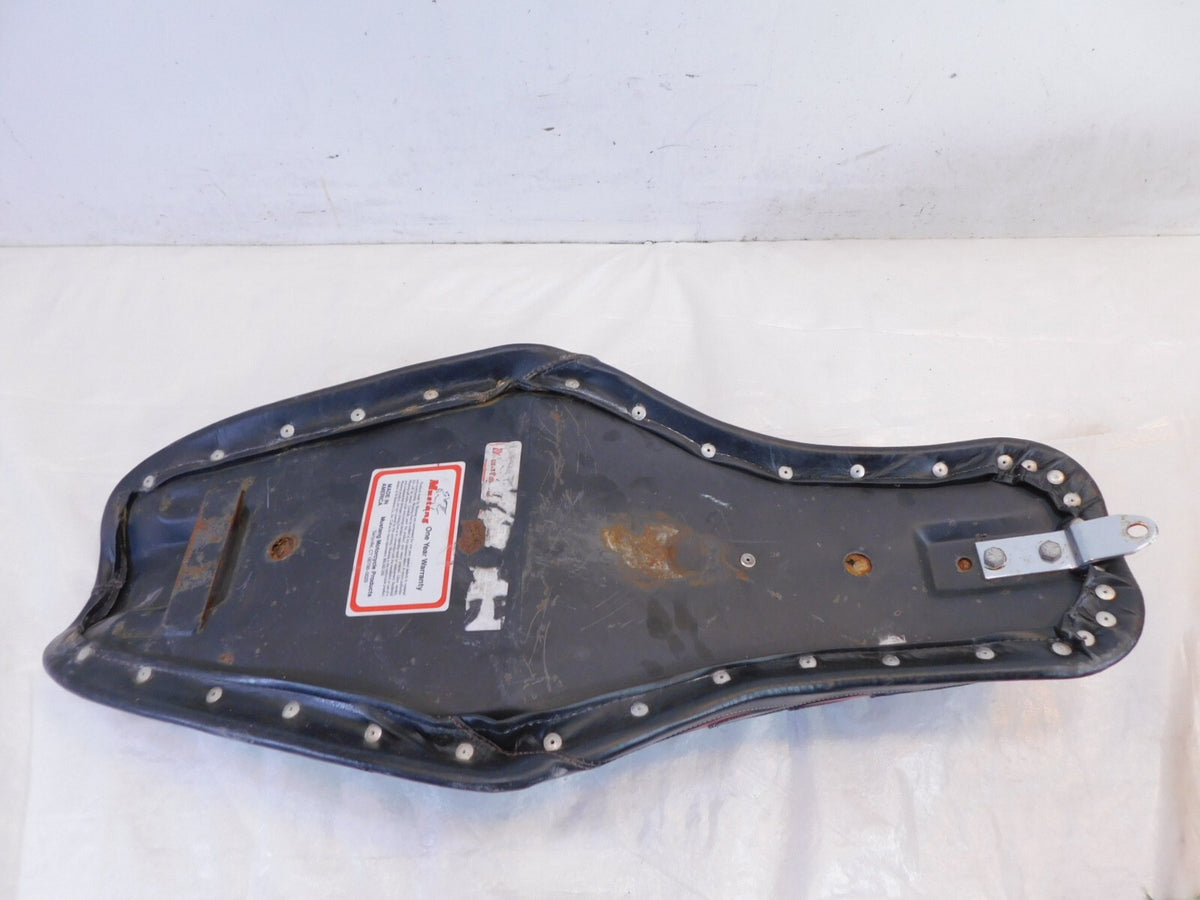 Harley Davidson Sportster 883 1200 Mustang Flames Front & Passenger Rider Seat - C3 Cycle
