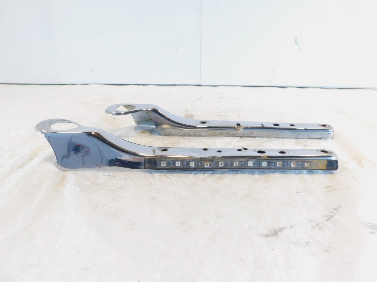 Harley Davidson Sportster XL 883 & 1200 Chrome Rear Fender Frame Strut Covers