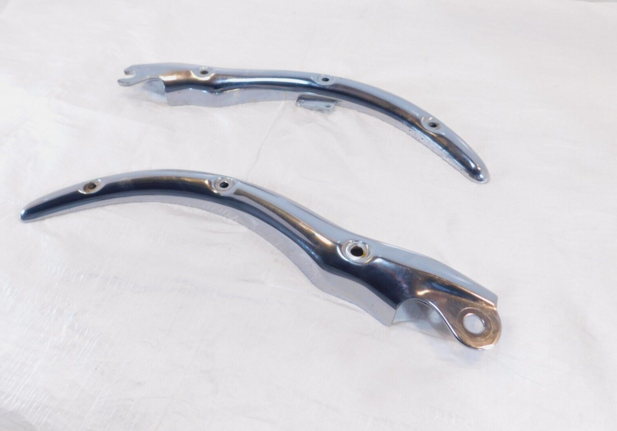 1998-2003 Honda VT750 Shadow 750 Ace Deluxe Left & Right Fender Strut Grab Bars - C3 Cycle
