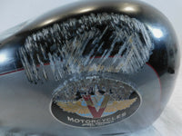 2000 Victory Standard & Sport V92 Cruiser Silver & Black Fuel Gas Tank - Dented - C3 Cycle
