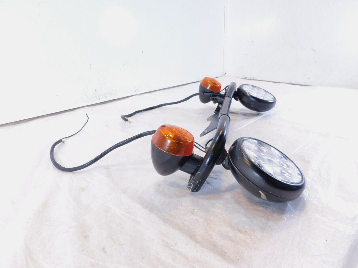 Kawasaki Vulcan 1500 Classic Front Auxiliary Fog Lights & Mount Bar & Indicators