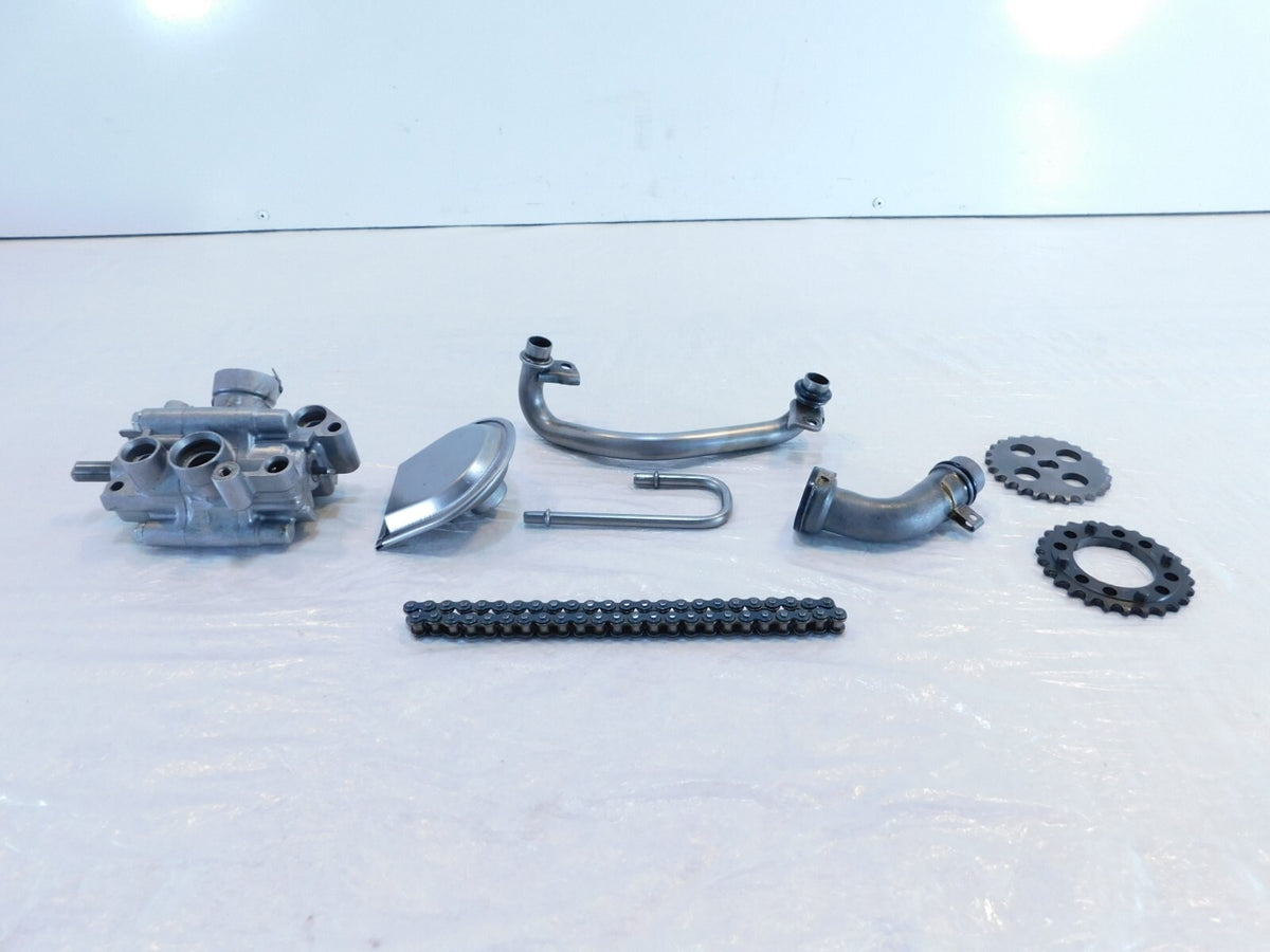 1994 94 Honda VF750 VF750C Magna 750 Engine Motor Oil Pump Chain & Sprockets - C3 Cycle