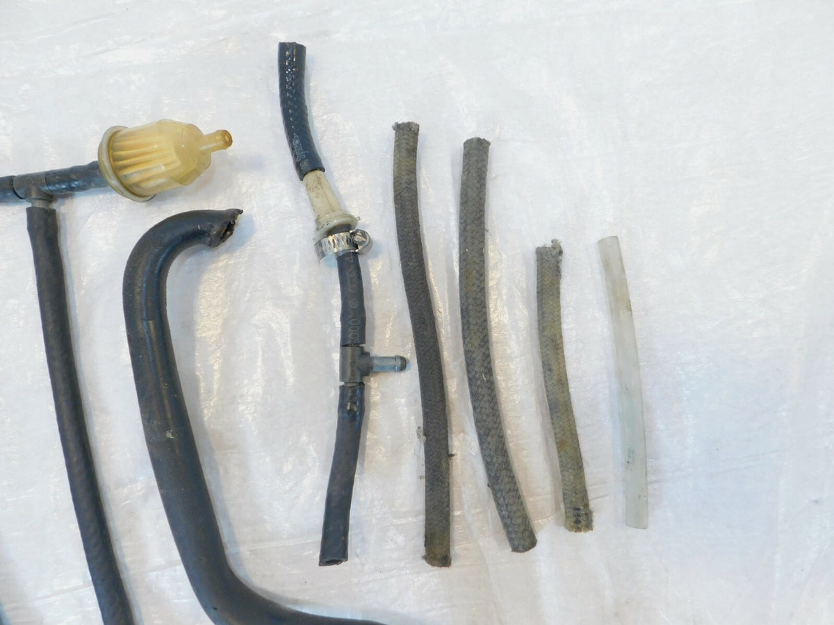 1977 77 BMW Airhead R100 R100/7 Misc Engine Motor Air Fuel Hose Pipe Line Lot - C3 Cycle