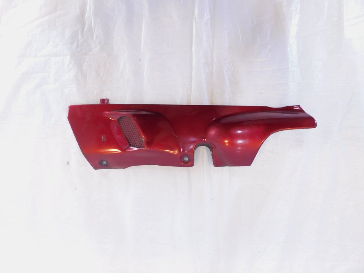 1994-1999 Honda GL1500SE Goldwing 1500 Red Rear Left Exhaust Muffler Protector - C3 Cycle
