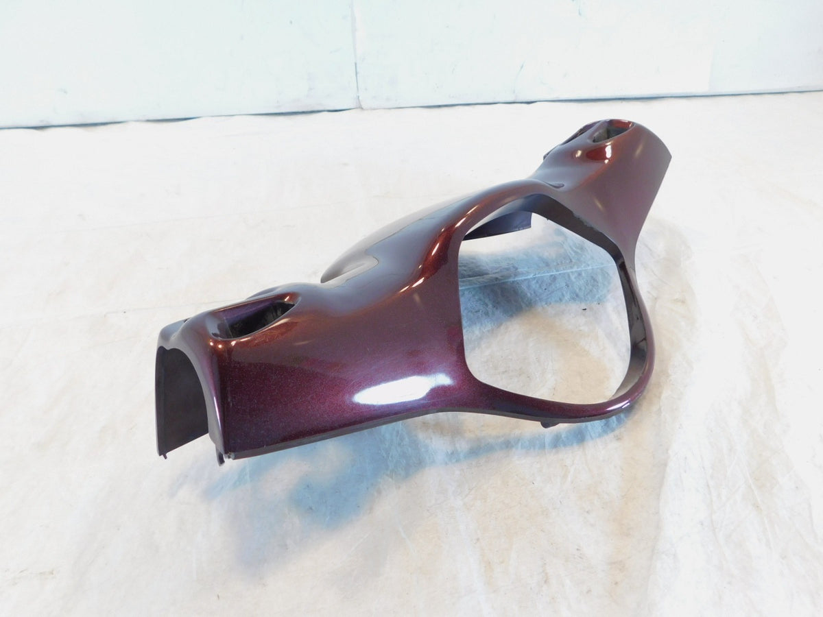 2009-2013 Piaggio Vespa LX 50 150 Red Handlebar Lower Cover Fairing 65293400YR1 - C3 Cycle