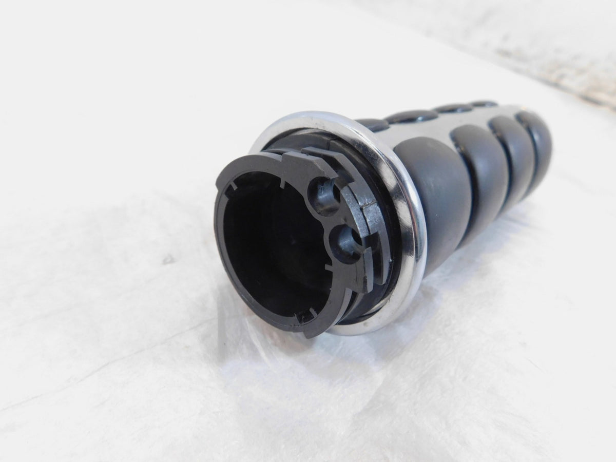 Harley Davidson Dyna Sportster & Softail Throttle Right Chrome Handlebar Grip - C3 Cycle