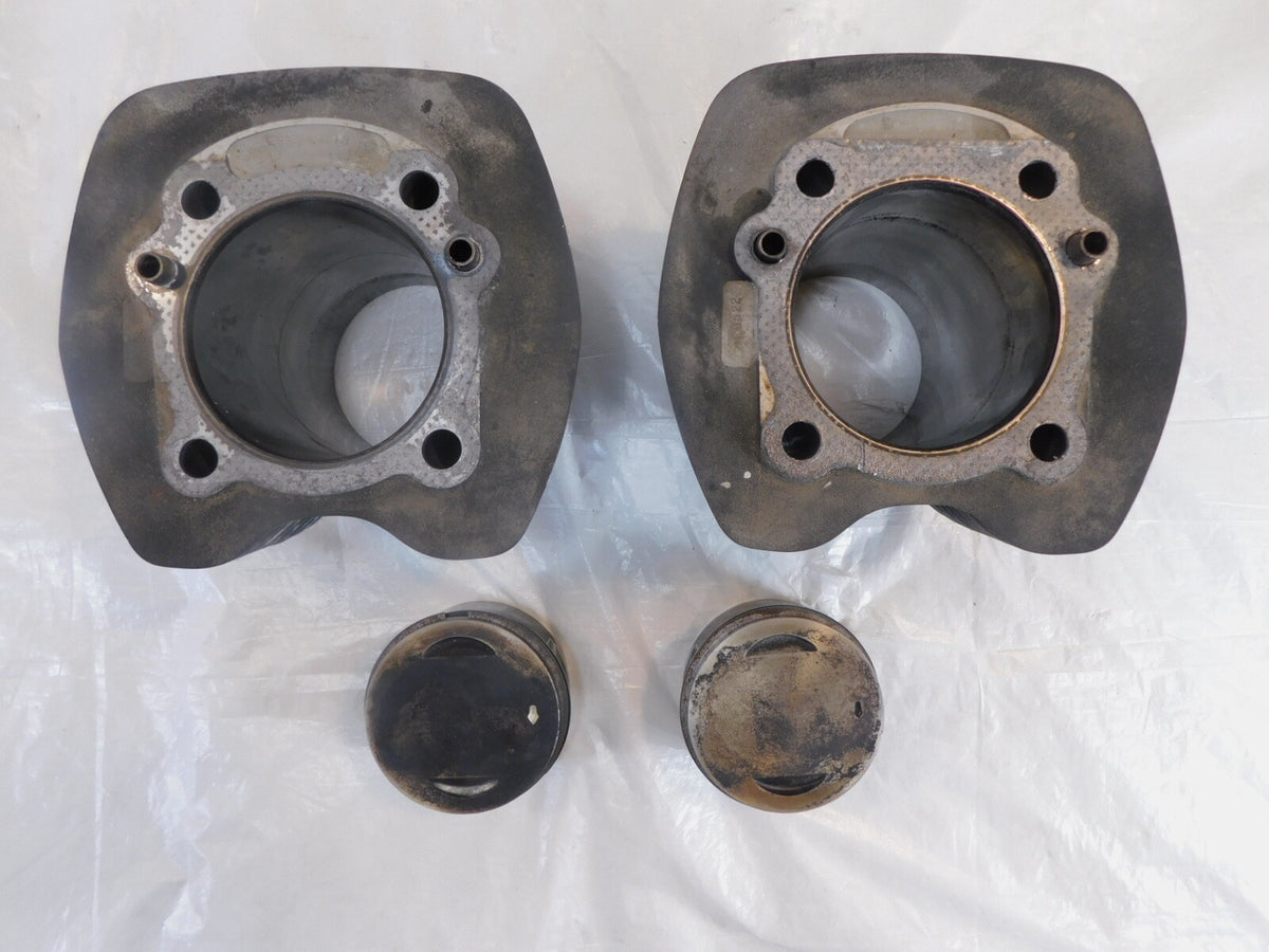 Harley Davidson Twin Cam Touring Dyna & Softail Engine Pistons & Black Cylinders - C3 Cycle