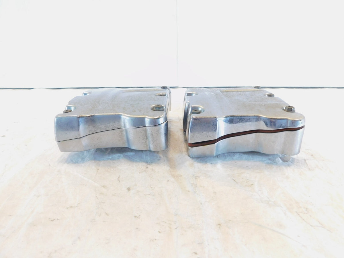 Harley Davidson Touring Dyna & Softail Chrome Cylinder Head Rocker Boxes - C3 Cycle