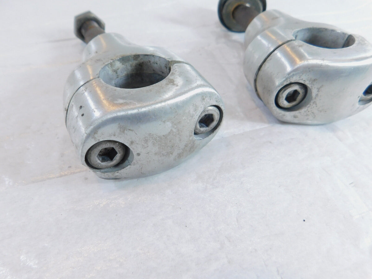 Yamaha Road Star Silverado V-Star 650 1100 Custom Handlebar Riser Mount Clamps - C3 Cycle