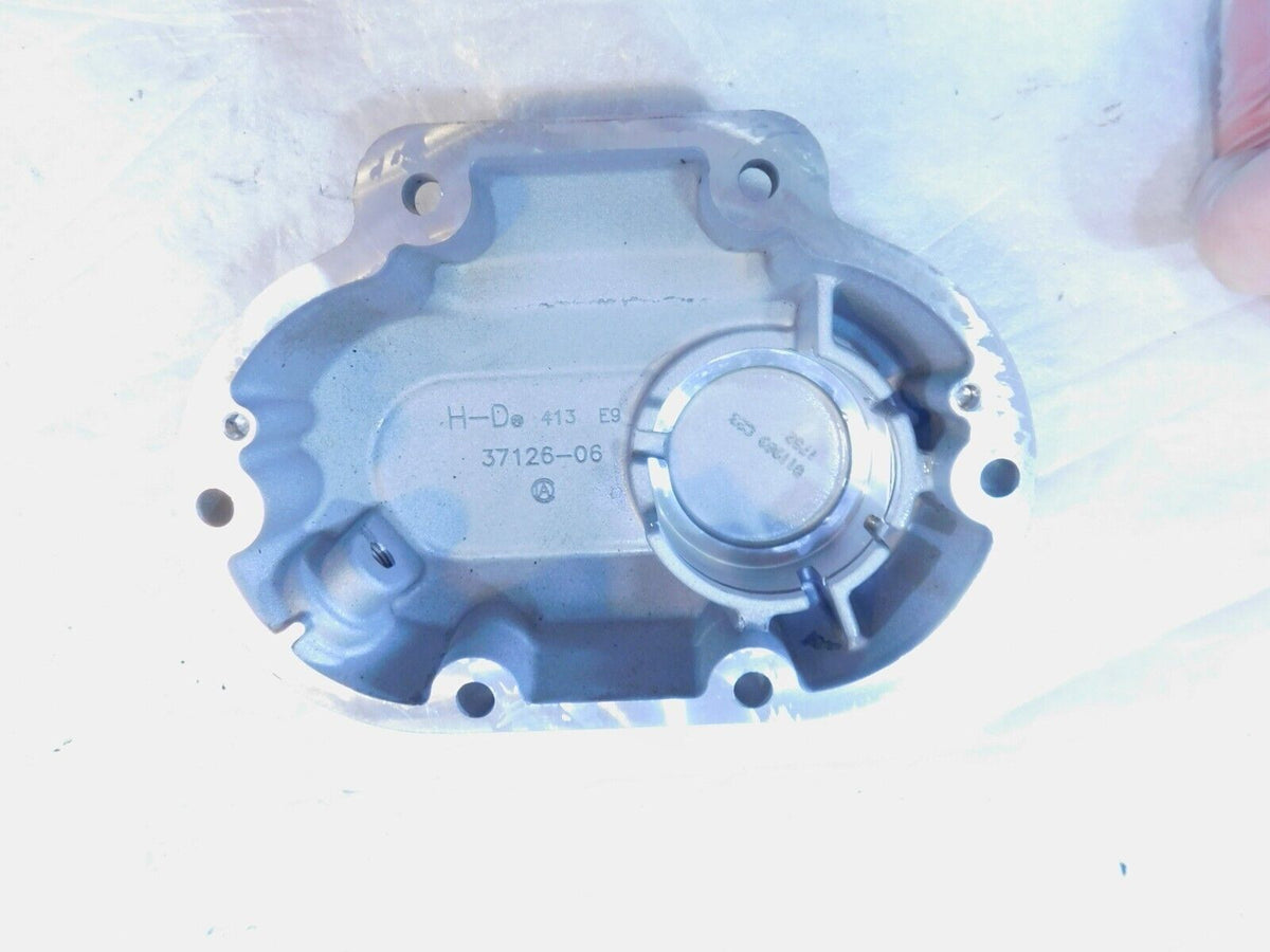 Harley Davidson Touring Dyna & Softail Twin Cam Silver Transmission Side Cover - C3 Cycle
