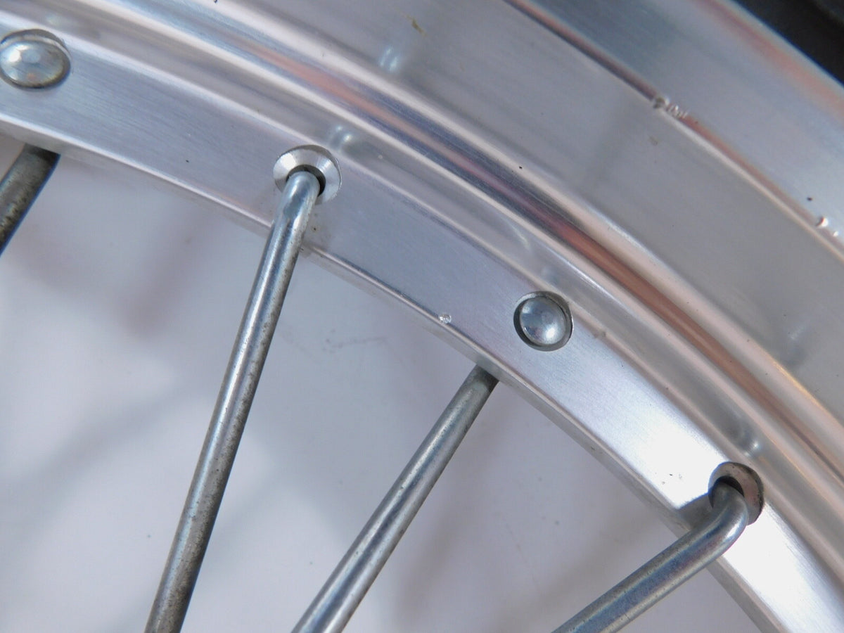 1986-1987 Honda Rebel 450 CMX450 CMX450C Laced Spoked Front Wheel Rim Hub & Tire - C3 Cycle
