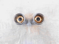 Harley Dyna Wide & Super Glide Low Rider Chrome Rear Shock Absorber Bolt Covers