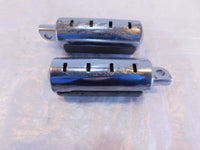Harley Touring FXR Dyna Sportster & Softail Metal & Rubber Footpegs Footrests - C3 Cycle
