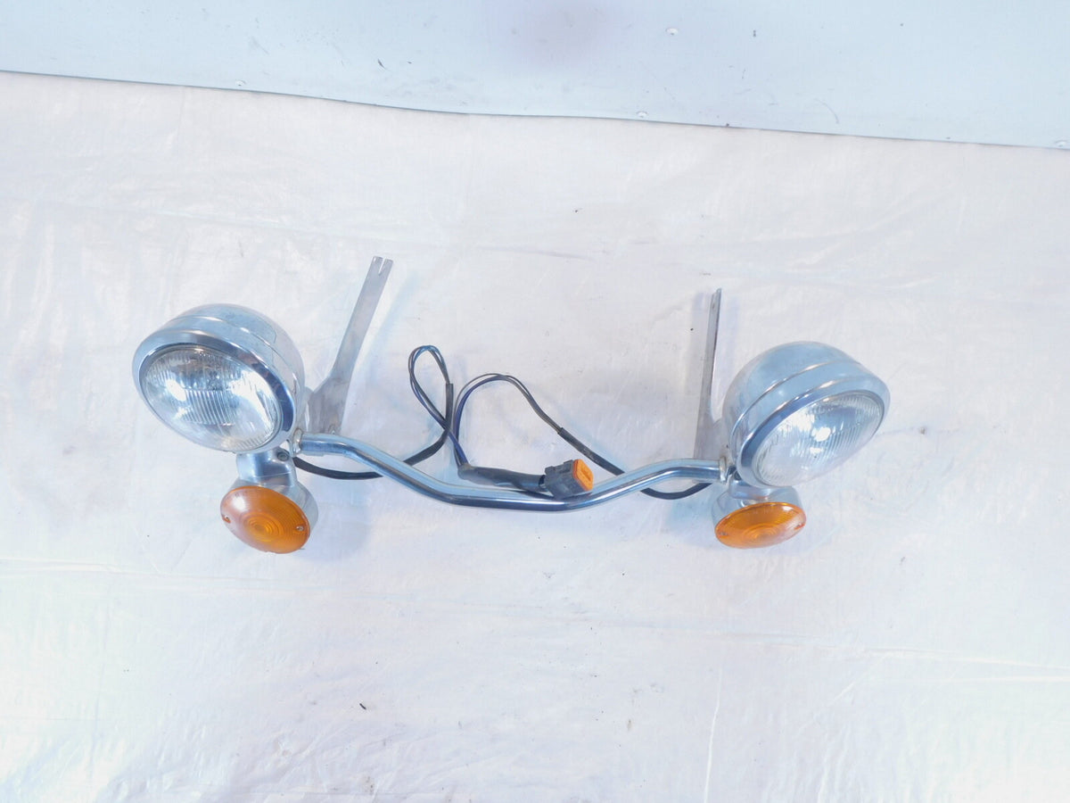 Harley Davidson Electra Glide Classic Ultra & Sport Auxiliary Fog Lights & Bar - C3 Cycle