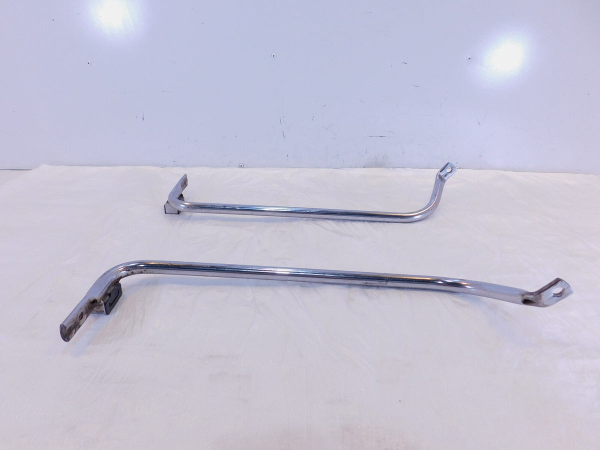 Harley Davidson Road King & Street Glide Left & Right Chrome Saddlebag Bracket - C3 Cycle