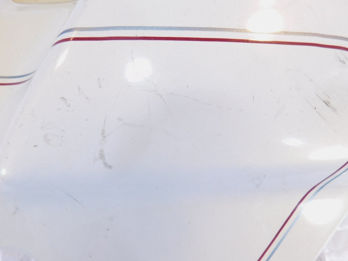 Harley Touring Road King Electra Glide Ultra Classic White Right Side Cover - C3 Cycle