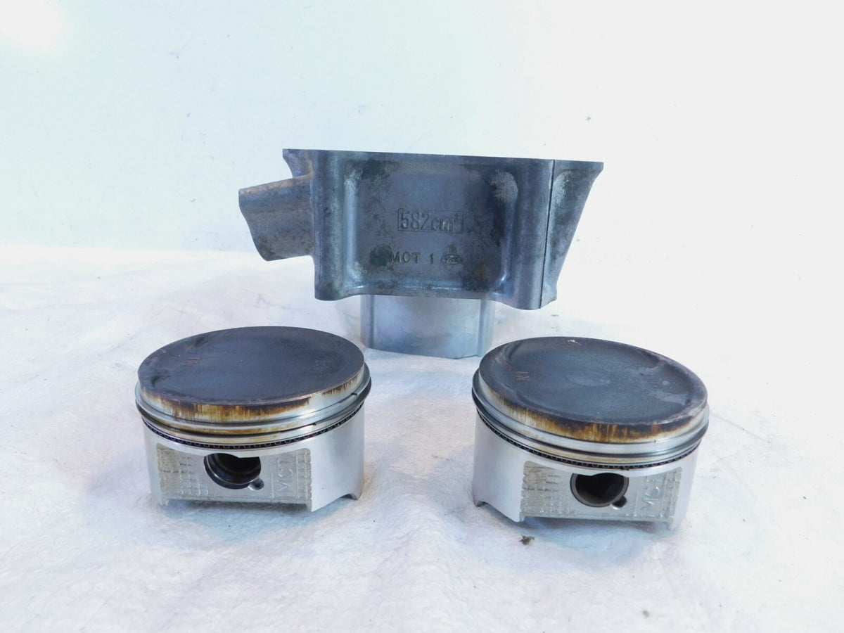 2002-2013 Honda FSC600 Silver Wing 600 Engine Motor Cylinder Barrel w/ Pistons - C3 Cycle