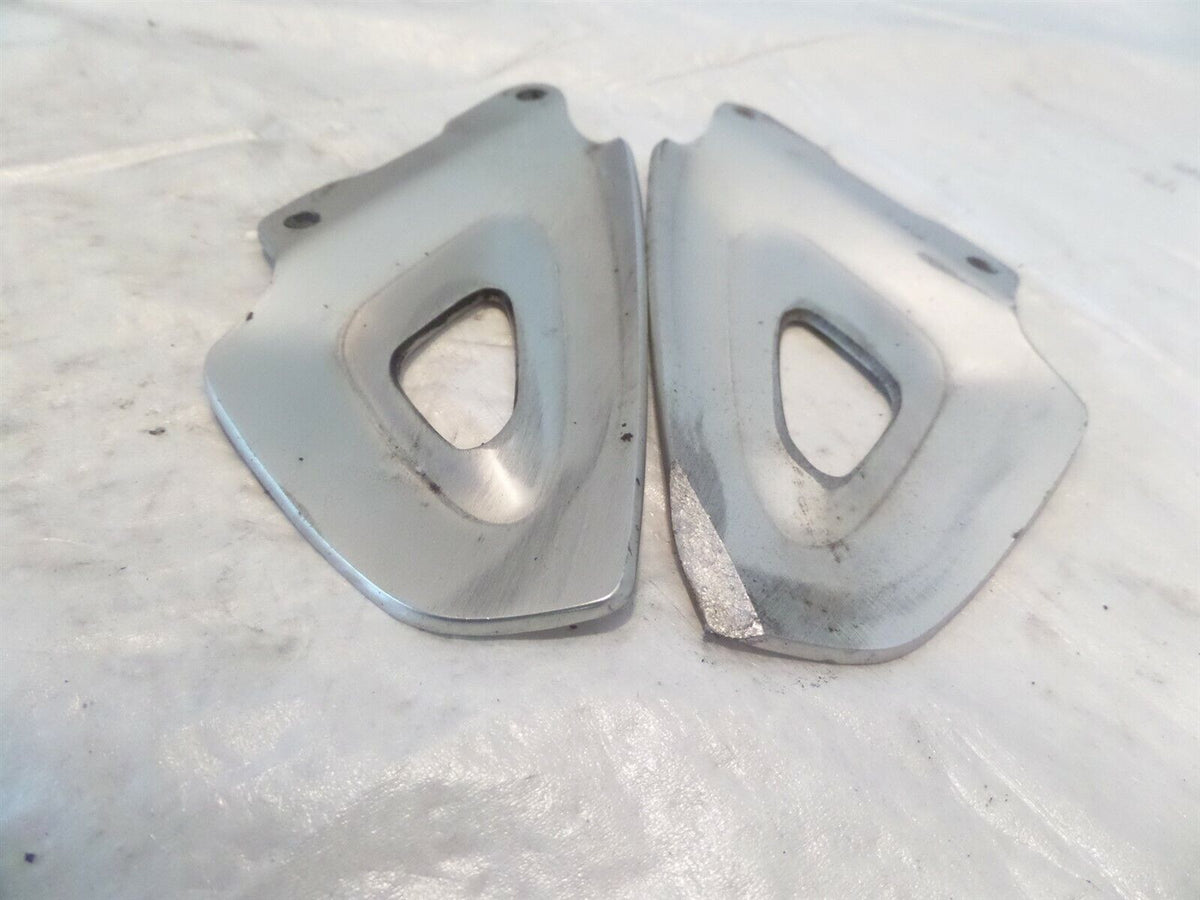2007-2012 Triumph Tiger 1050 SE Left/Right Front Footrest Foot Peg Heel Guard - C3 Cycle