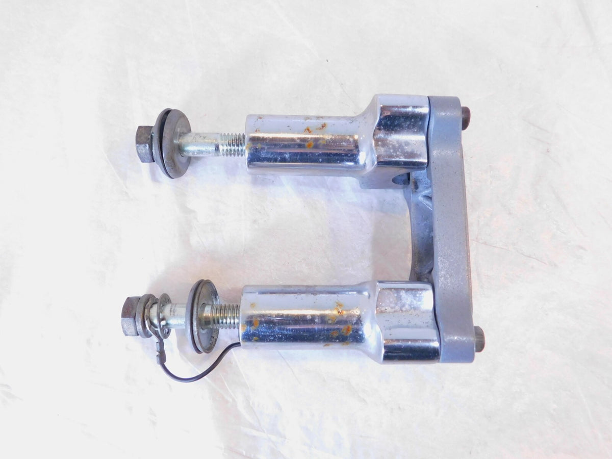 Harley Davidson Softail FXSTC Dyna Wide Glide Handlebar Riser Top Clamp Brackets - C3 Cycle