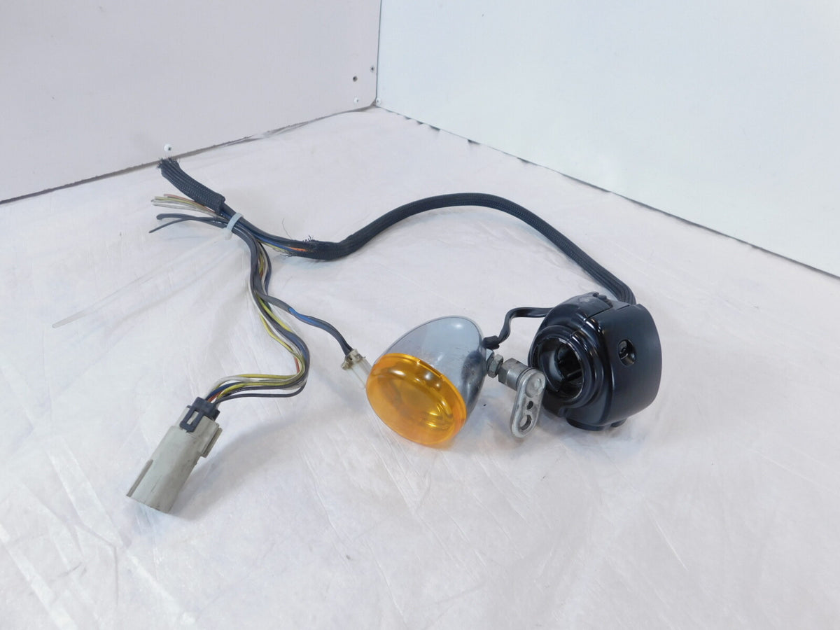Harley Davidson Softail Dyna Sportster Left Handlebar Horn Turn Signal Switches - C3 Cycle