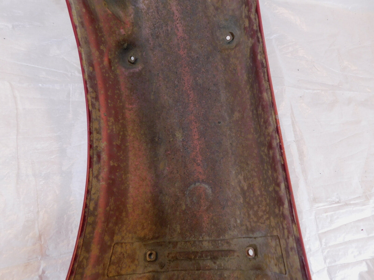 89 Yamaha Virago 1100 XV1100 Red & Silver Tail Rear Wheel Fender Mudguard Cover - C3 Cycle
