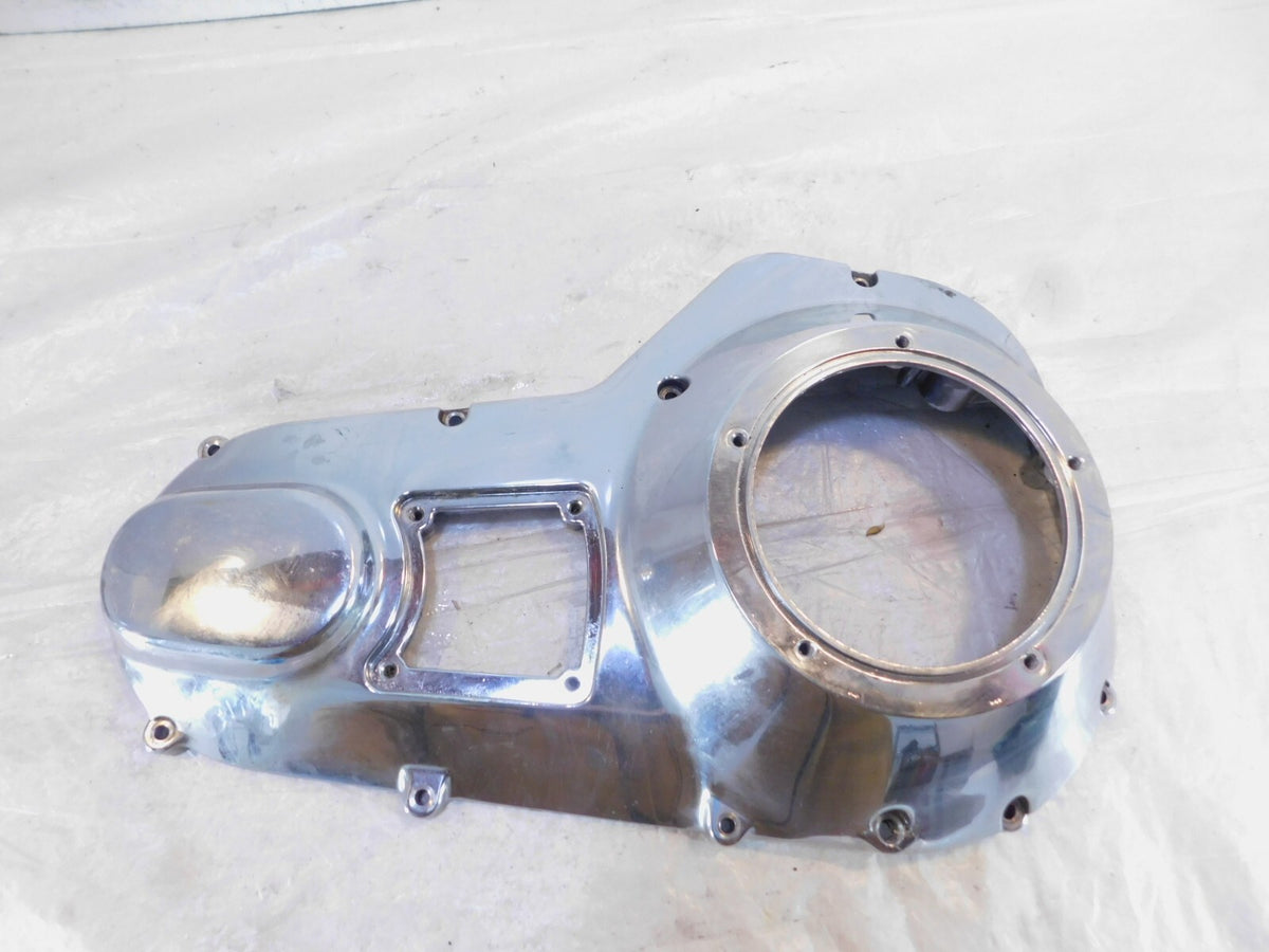 Harley Davidson Road King & Electra Glide Chrome Left Engine Motor Clutch Cover - C3 Cycle