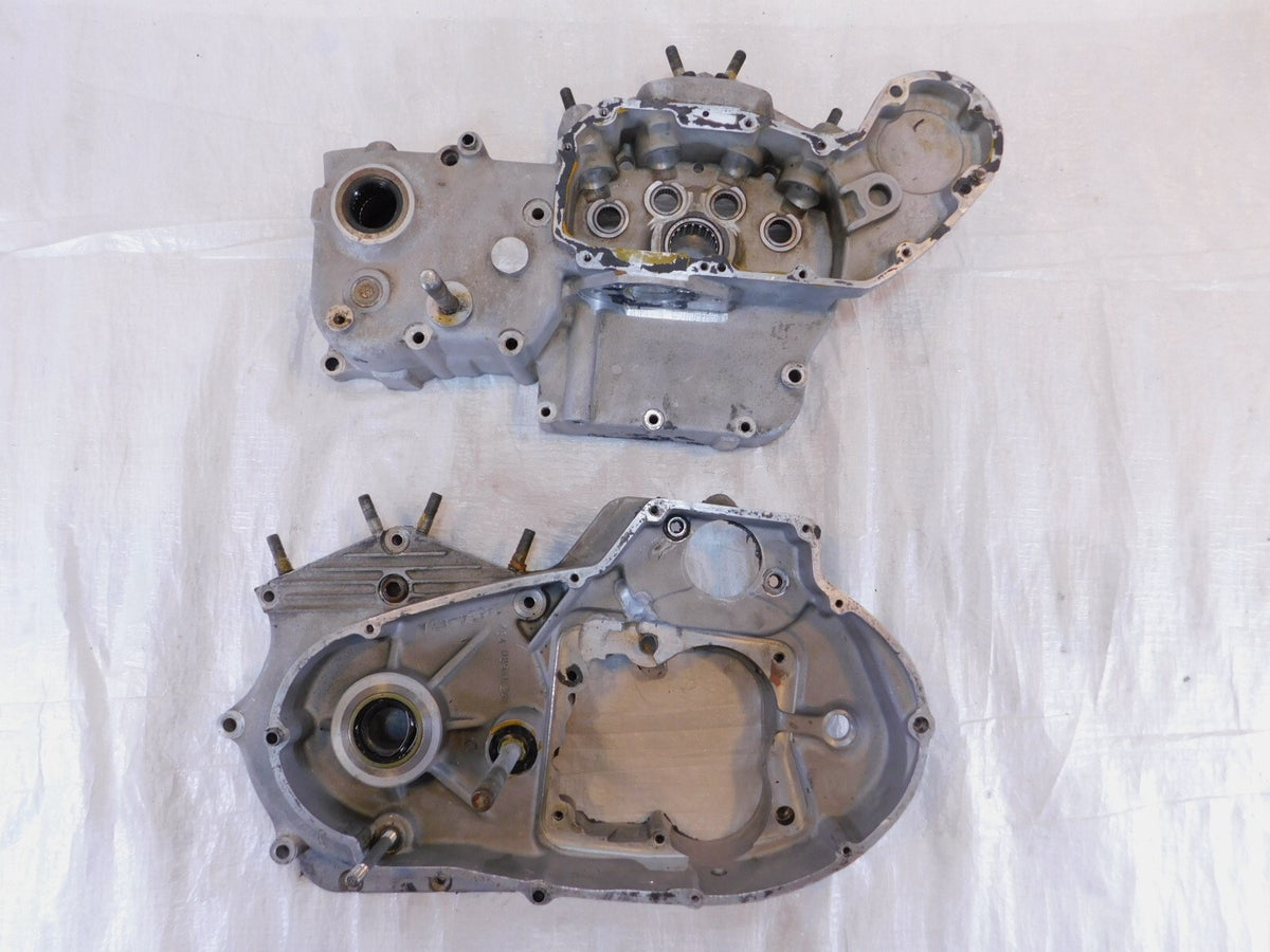 1984 Harley Davidson Sportster XLH 1000 Ironhead Engine Crankcase Crank Cases