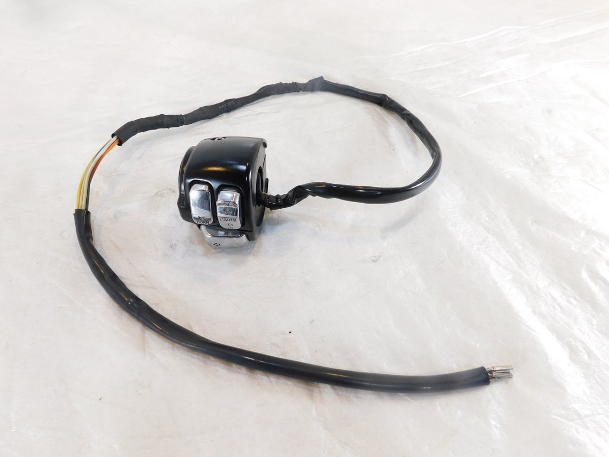 Harley Davidson Softail Dyna Sportster Left Handlebar Horn Turn Signal Switches - C3 Cycle