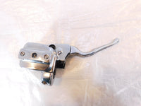 Harley Road King Electra Glide 11/16 Chrome Front Brake Master Cylinder w/ Cover - C3 Cycle