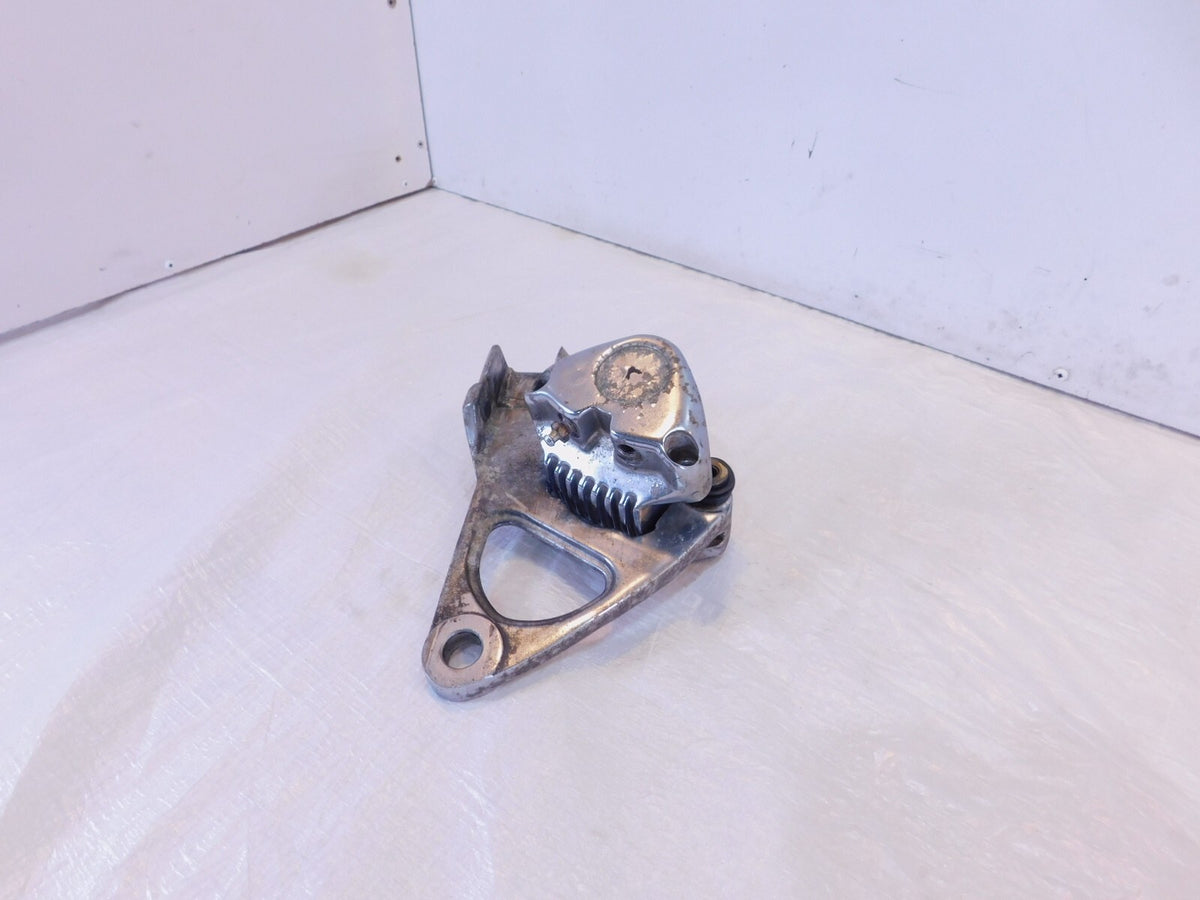 Harley Davidson Sportster 883 & 1100 Chrome Rear Brake Disc Caliper with Bracket - C3 Cycle