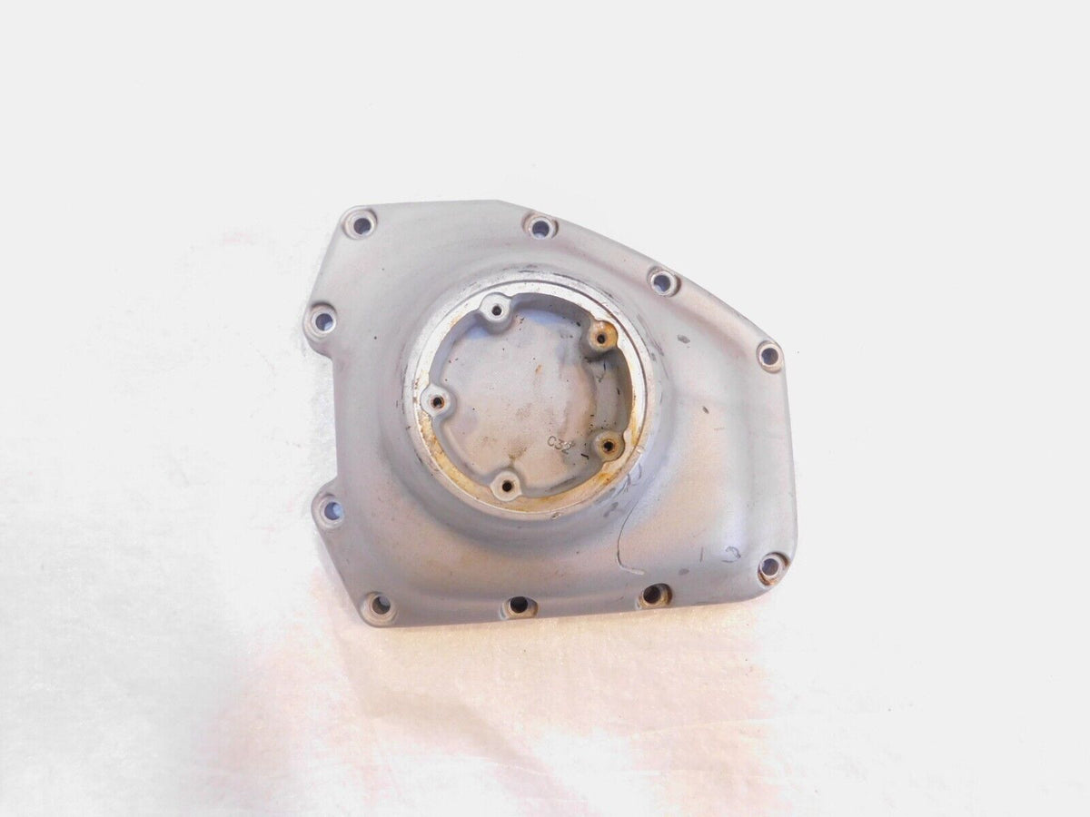 Harley Electra Glide Softail Dyna Silver Right Engine Motor Camshaft Gear Cover - C3 Cycle