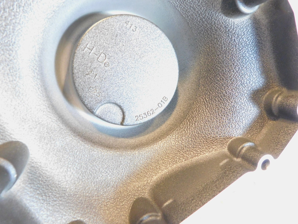 Harley Davidson Twin Cam Softail & Dyna Black Right Engine Motor Cam Gear Cover - C3 Cycle