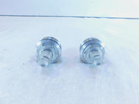 2006-2017 Harley Dyna Wide Glide & Street & Fat Bob Front Fork Top Plug Caps - C3 Cycle